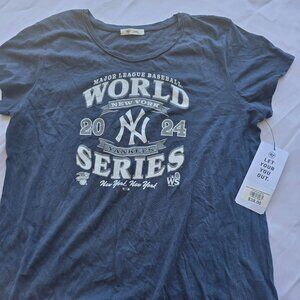 Woman 47 World Series Yankees Tee- Large
